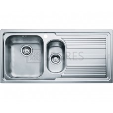 Кухонна мийка Franke LLL 651 100х50х18 декор (101.0381.837)