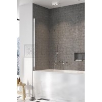 Штора для ванни Radaway NES 8 PNJ I 90 ліва, безпечне скло, прозоре (10061090-01-01L)