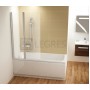 Штора для ванной Ravak CVS2-100L 99x150 стекло transparent (7QLA0100Z1) в интернет магазине сантехники Legres.com.ua