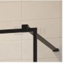 Душова перегородка Radaway Modo II New Black 70x200 безпечне скло, frame, чорна (389074-54-56) 4  в інтернет магазині сантехніки Legres.com.ua
