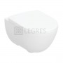 Унітаз підвісний Geberit Modo Rimfree в комплекті з кришкою, воронкоподібний, закрита форма, білий (502.939.00.1) в інтернет магазині сантехніки Legres.com.ua