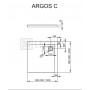 Поддон Radaway ARGOS C 100x100 акрил (4AC1010-01) 1  в интернет магазине сантехники Legres.com.ua