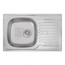 Кухонна мийка Qtap 7850 Micro Decor 0,8 мм (QT7850MICDEC08)