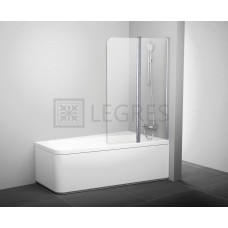 Штора для ванны Ravak 10CVS2-100 R satin+Transparent (7QRA0U03Z1)