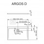 Поддон Radaway Argos D 90x110 (4AD911-01) 1  в интернет магазине сантехники Legres.com.ua