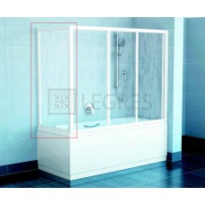 Штора для ванной Ravak APSV-75 75,5x137 стекло grape (95030U02ZG)