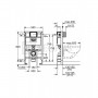 Инсталляционная система Grohe Rapid Sl 82×50x14,5 для унитаза (38948000) 1  в интернет магазине сантехники Legres.com.ua