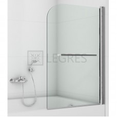 Штора для ванни New Trendy Fun 70x140 безпечне скло, прозоре, 1 елемент (P-0013)