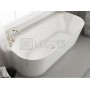 Ванна зі штучного каменю Miraggio BALI 1700х750 мм (0000262) 5  в інтернет магазині сантехніки Legres.com.ua