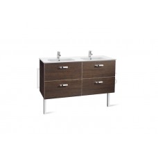 Тумбочка с умывальником Roca Victoria Basic 119x46x56,5 кедр (A855850423)