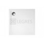 Душовий піддон GEOS білий тонкий, 100 x 100 х 4,5/1,5 в інтернет магазині сантехніки Legres.com.ua