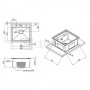 Кухонная мойка Qtap 52x49x23 steel (QTD52493012) 1  в интернет магазине сантехники Legres.com.ua