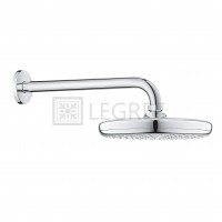 Верхній душ з настінним кронштейном Grohe New Tempesta Classic (26411000)