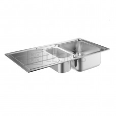 Кухонна мийка Grohe K500 50x97 нержавіюча сталь, 2 чаші (31572SD0)