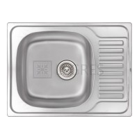 Кухонная мойка Qtap 6550 Micro Decor 0,8 мм (QT6550MICDEC08)