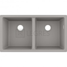 Кухонная мойка Hansgrohe S510-U770 BG 82x45x20,5 серый бетон (43434380)
