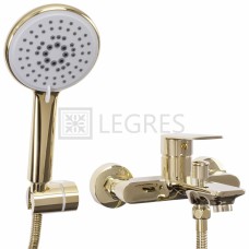 Змішувач для ванни Rea Mayson з ручним душем gold (REA-B5662)