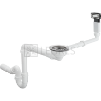 Сифон для мойки Hansgrohe D14-10 с ручным управлением (43921800)