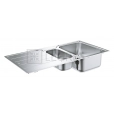 Кухонная мойка Grohe K500 100x50 со сливом, нержавеющая сталь (31572SD1)
