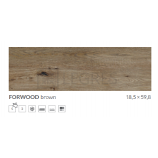 Плитка керамогранит  Cersanit Forwood 18,5x59,8 (TGGZ1048693911)