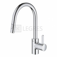 Смеситель для кухни Grohe Eurosmart Cosmopolitan с выдвижной лейкой, хром (31481001)