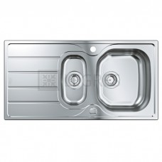 Кухонная мойка Grohe K200 96,5x50 со сливом, нержавеющая сталь (31564SD1)