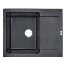 Кухонная мойка Lidz 625x500/200 черный BLA-03 (LIDZBLA03625500200)