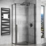 Душевая кабина Rea Diamond 100x100 безопасное стекло, прозрачное (REA-K5623) 3  в интернет магазине сантехники Legres.com.ua
