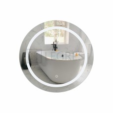 Дзеркало для ванної  кругле Jay 590х590 мм (QT0778250359W) з підсвічуванням