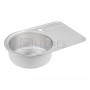 Кухонная мойка Qtap 18x37x37 steel (QT6744LSAT08) 5  в интернет магазине сантехники Legres.com.ua