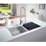 Мийка кухонна Grohe EX Sink K800 подвійна (120 cm) (31585SD0) 6  в інтернет магазині сантехніки Legres.com.ua