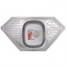 Мийка кухонна HAIBA 95x50 (satin) (HB0656)