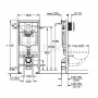 Інсталяційна система Grohe Solido +унітаз підвісний+сидіння slow-closing (39186000) 1  в інтернет магазині сантехніки Legres.com.ua