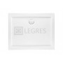 Душовий піддон GOLIAT 2 білий, 100 x 80 х 5,5/3 см в інтернет магазині сантехніки Legres.com.ua