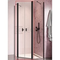 Душові двері Radaway NES PTD 28,8x200 безпечне скло, прозоре, чорна (10051000-54-01)