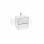 Тумбочка з умивальником Roca Cube 65x43x55 білий глянець (A85119B806) в інтернет магазині сантехніки Legres.com.ua