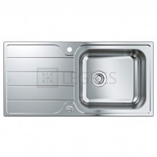 Кухонная мойка Grohe K500 100x50 со сливом, нержавеющая сталь (31563SD1)