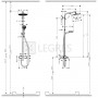 Душевая система Hansgrohe Crometta 27269000 1jet Showerpipe 3  в интернет магазине сантехники Legres.com.ua