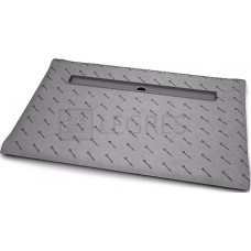 Душова плита з лінійним трапом Radaway 5DLA1208B 119х79см, решітка 5r095x, сифон 5SL1