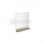 Зеркало для ванной прямоугольное 10° 750х650 мм (X000000853) 3  в интернет магазине сантехники Legres.com.ua