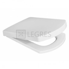 Сидіння Idevit Vega дюропластів медленнопадающее, білий (53-02-05-002)
