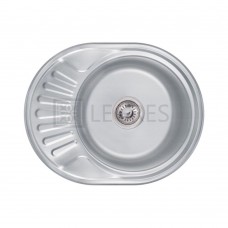 Кухонна мийка Lidz 60x44 0,6 мм decor (LIDZ604406DEC)