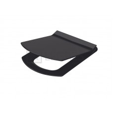 Сиденье Idevit Vega Soft Close Slim черный (53-02-06-004)