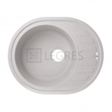 Кухонна мийка Lidz 620x500 /200 сірий GRA-09 (LIDZGRA09620500200)