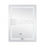 Зеркало для ванной прямоугольное Mideya 800х500 мм (QT2078F936W) с подсветкой в интернет магазине сантехники Legres.com.ua