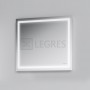 Зеркало для ванной прямоугольное GEM 700х800 мм (M91AMOX0801WG38) с подсветкой 1  в интернет магазине сантехники Legres.com.ua
