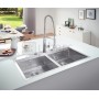 Мийка кухонна Grohe EX Sink K800 подвійна (120 cm) (31585SD0) 5  в інтернет магазині сантехніки Legres.com.ua