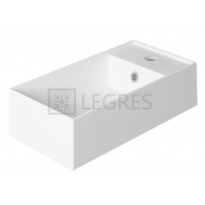 Маленькая раковина (мини) Simas Agile 50 х 27 см, белый глянцевый AG50