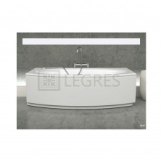 Дзеркало для ванної  прямокутне Mideya Modern 600х800 мм (QT207814146080W) з підсвічуванням