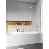 Штора для ванни Radaway Essenza New PND II 130 права, безпечне скло, прозоре (10002130-01-01R)